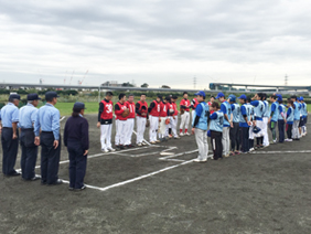 試合開始の風景