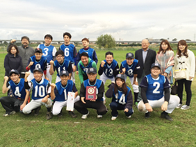 優勝チームの写真