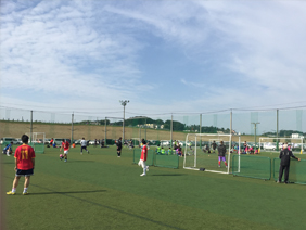 試合の風景