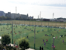 試合の風景