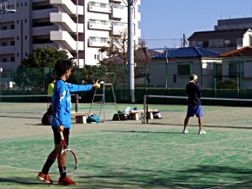 男子ダブルス戦