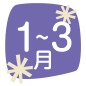 1月から3月
